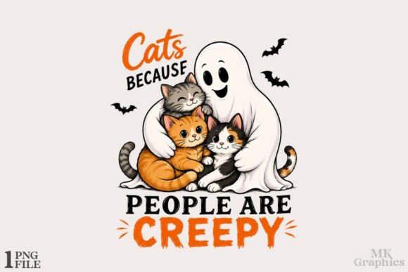 Download Cats Because People Are Creepy PNG - Creepy png Collection